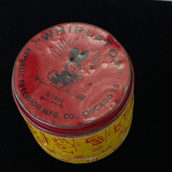 Vintage Mid Century Whirlatoy Spelling Word Game Republic Precision - Picture 7 of 11